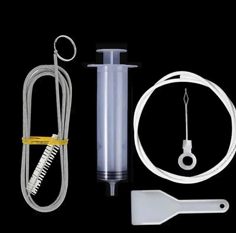 6pcs Refrigerator Drain Hole Cleaner Brush Set Fridge Clog Remover – NEW