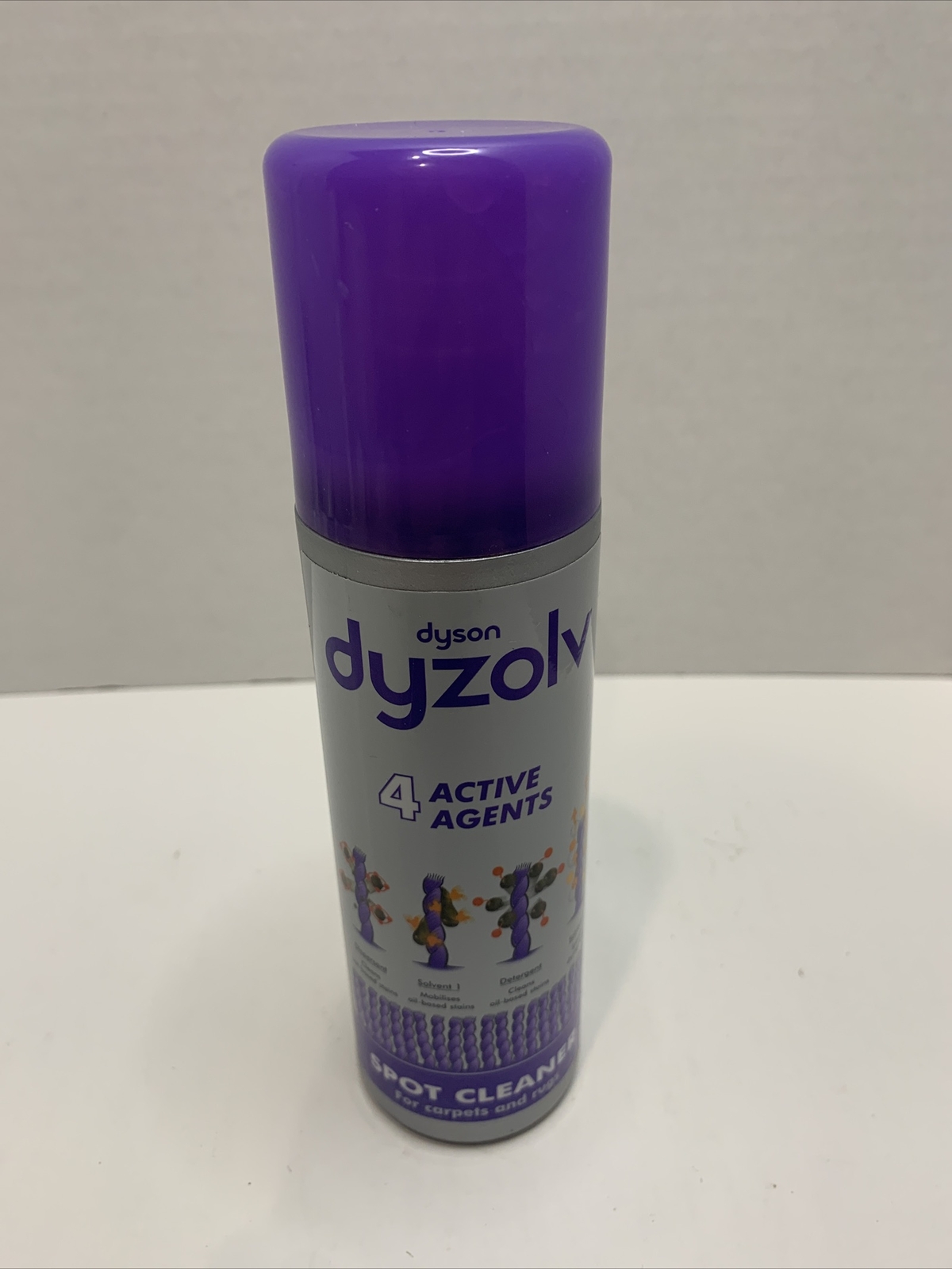 Dyson Dyzolv Spot Cleaner for Carpets & Rugs 4 Active Agents 8.5 oz New 2001