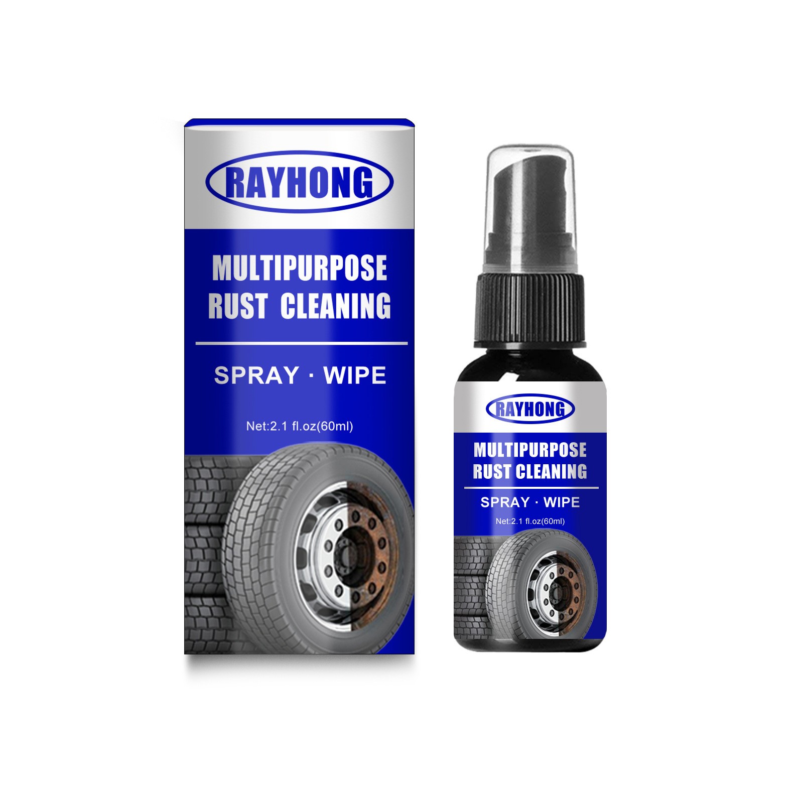 Multipurpose Rust Remover – Metal Door Window Cleaning Screws Bolt Use 🔧