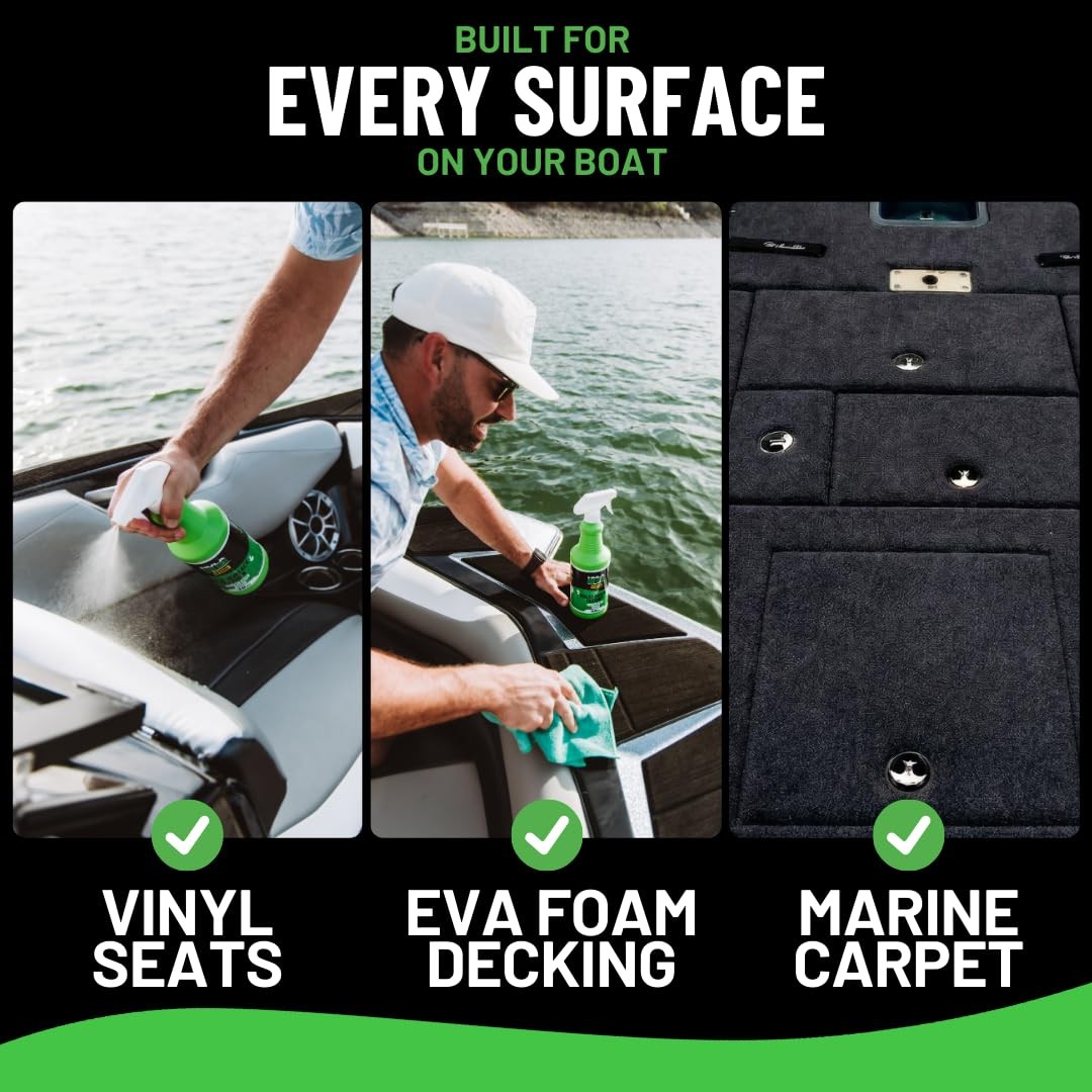 Hula Multi-Surface Cleaner — EVA Foam, Vinyl and Carpet, 32 oz — Boat Deck, S…