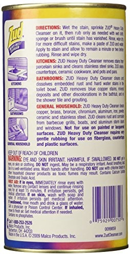 16 Ounce White Cleaning Agent Removes Rust Metal Stains for Sinks Tubs Tiles