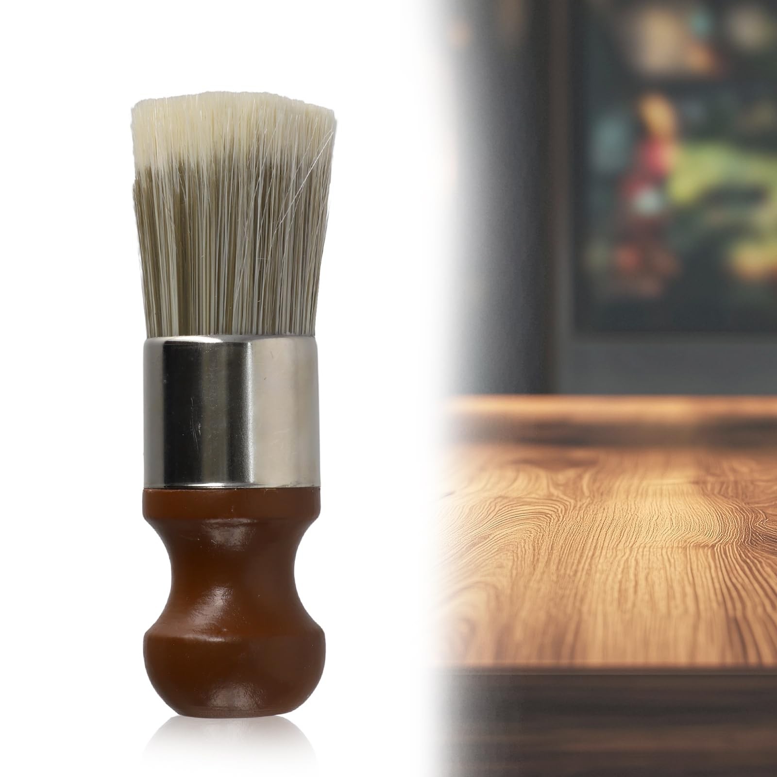 Leather Brush for Furniture Repair,Leather Cleaning Brush with Comfortable Ha…