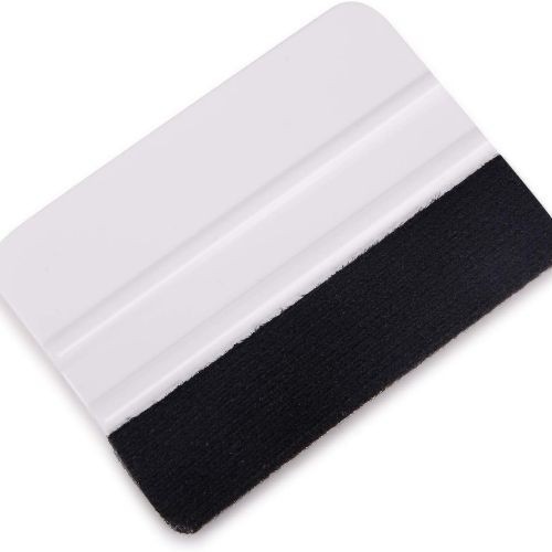10pcs Vinyl Squeegee Felt Edge Squeegee 4 Inch Car Vinyl Scraper Decal White