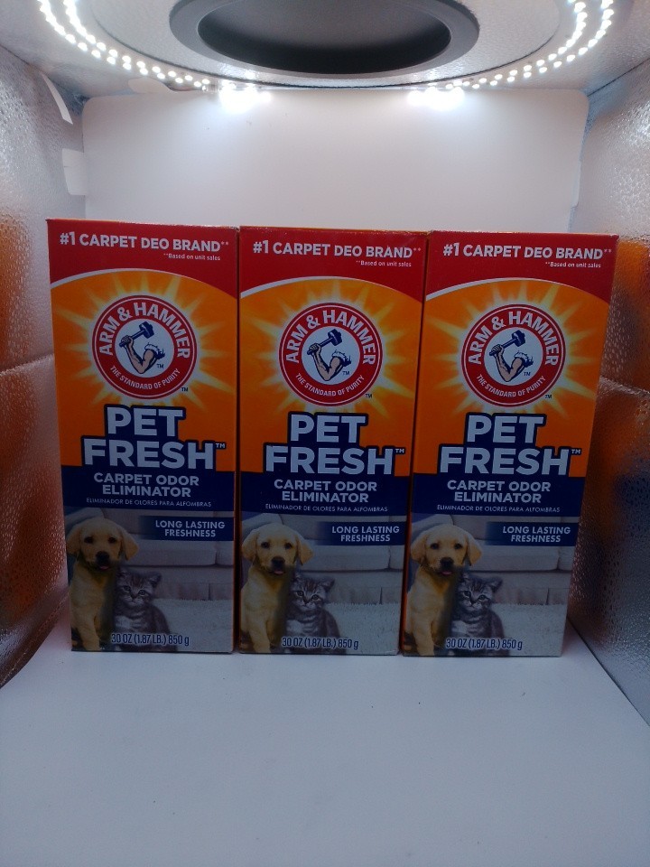 Arm Hammer Carpet Odor Eliminator, Pet Fresh 30 oz. 3 pack