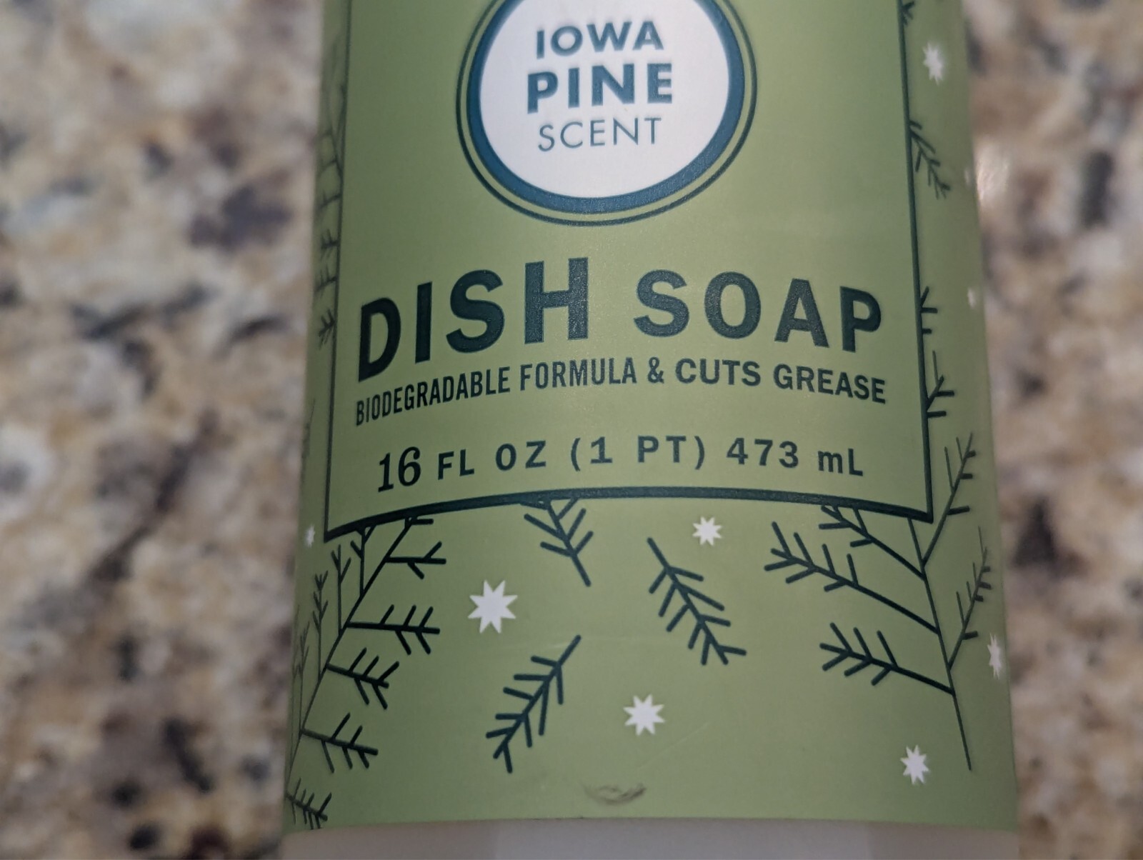 Mrs. Meyer’s Clean Day Iowa Pine Scent Liquid Dish Soap 16 oz Limited Edition