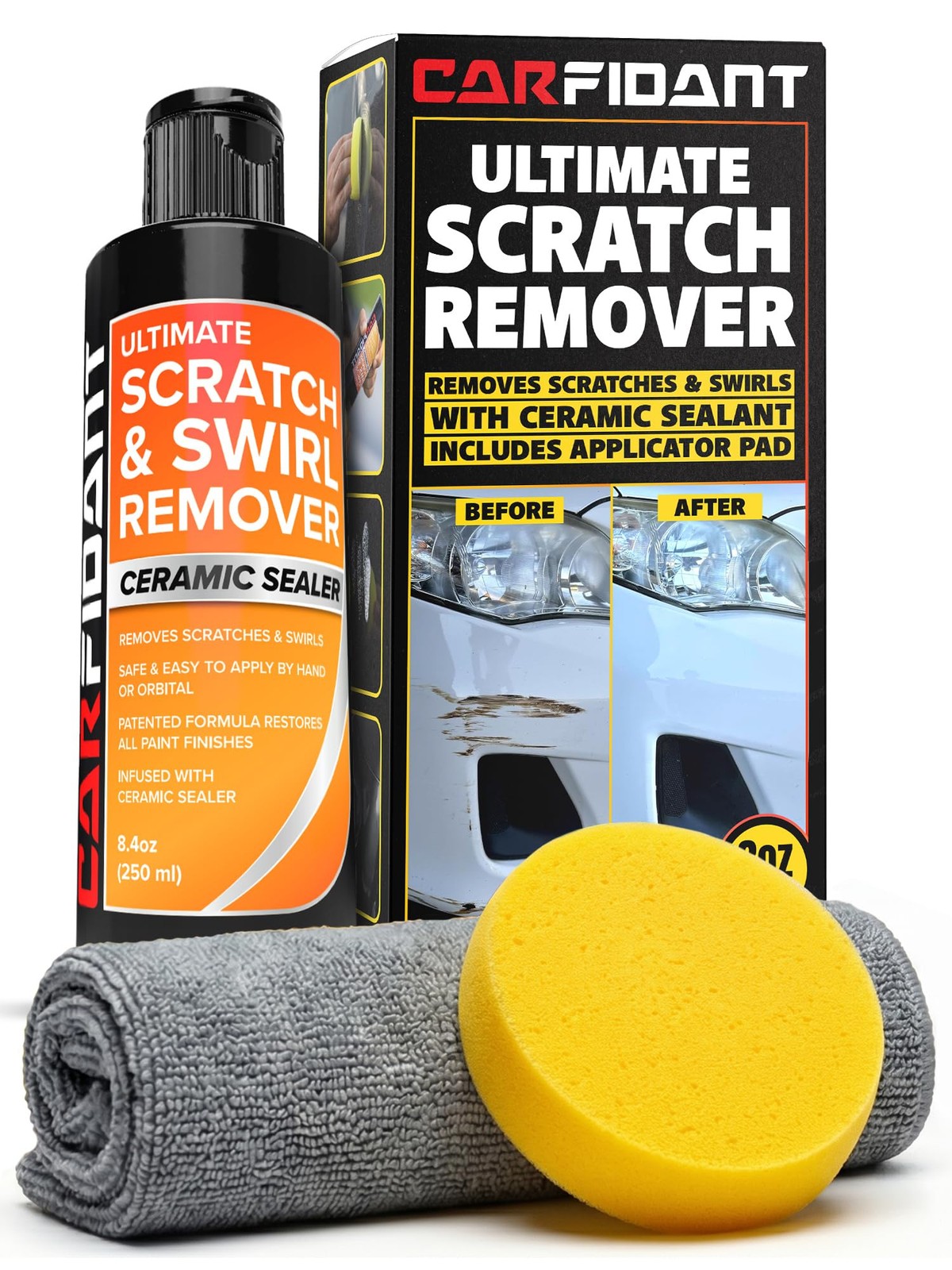 Scratch and Swirl Remover – Car Scratch Remover for Vehicles Paint – Polishin…