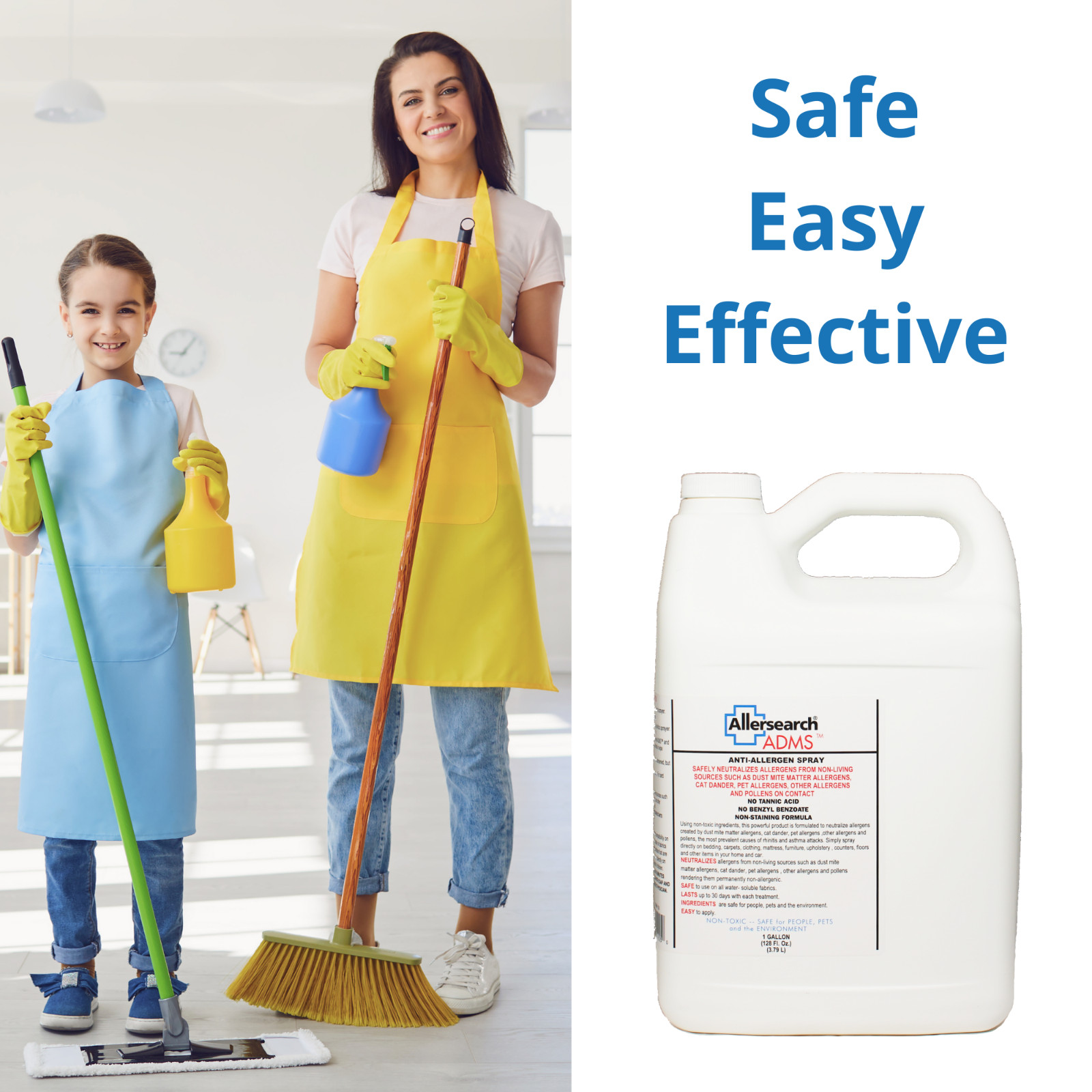 Allersearch ADMS Anti-Allergen Spray Gallon Refill (128 Oz)