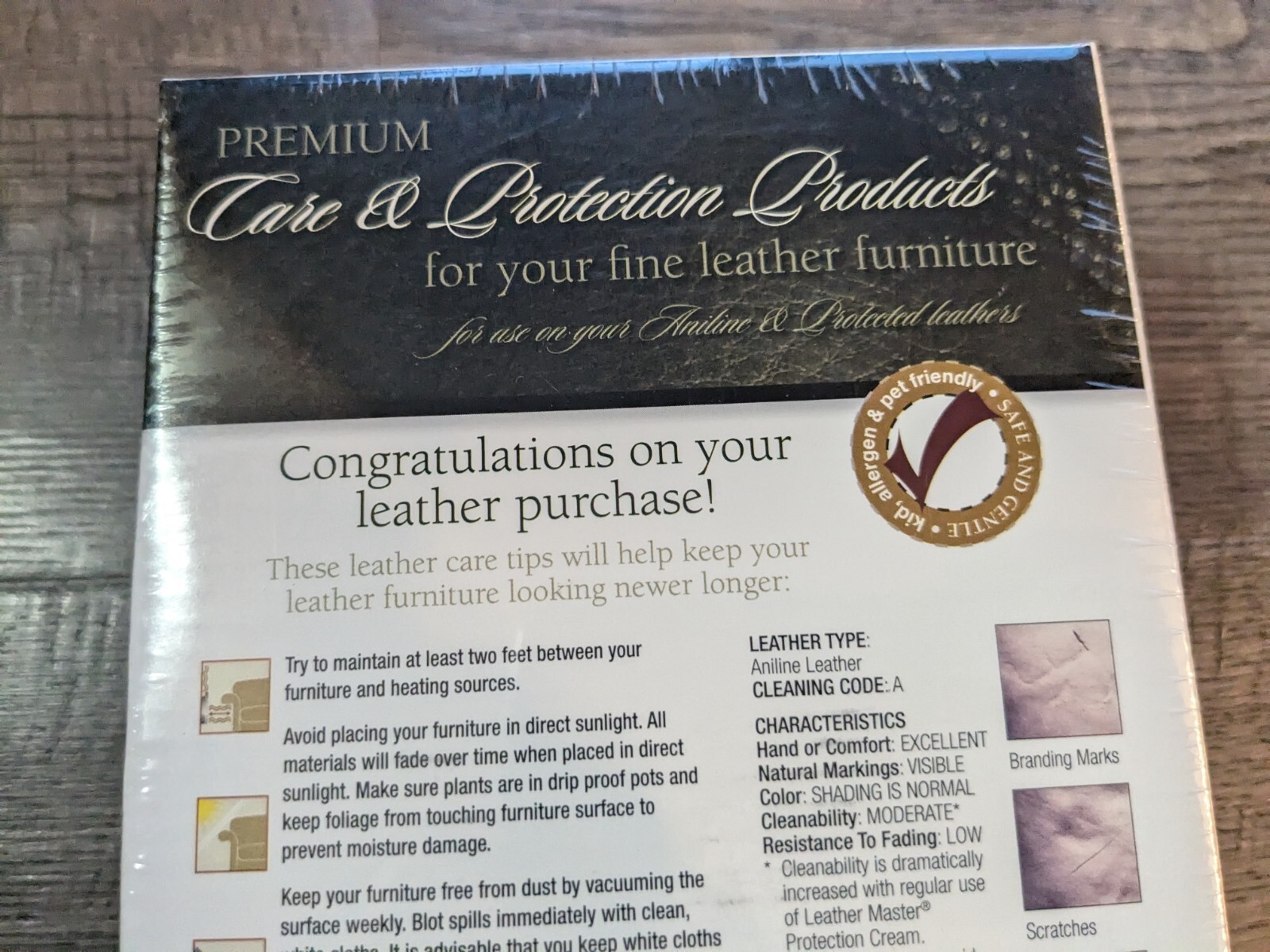 LEATHERCREATIONS Leather Care & Protection Kit Leather Creations