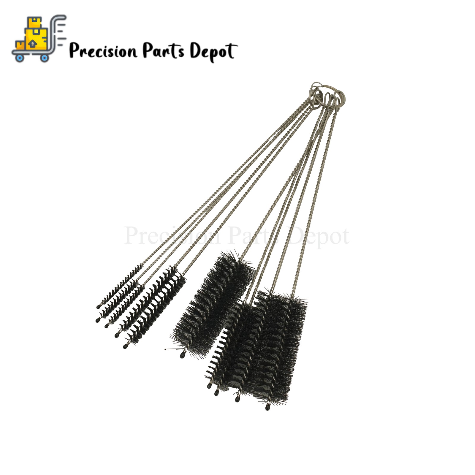 10PCS Set Nylon Straw Brush Cleaner Bottle Tube Pipe Small Long Cleaning US