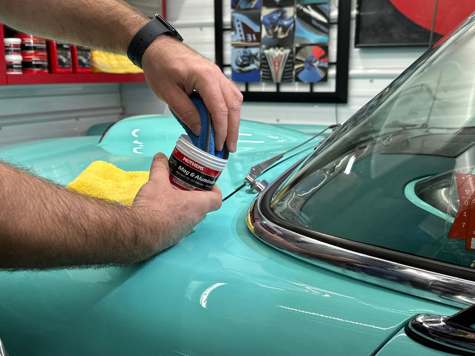 Mothers 05100 Mag & Aluminum Wheel Polish 5 oz Container All Metal Types Jew…