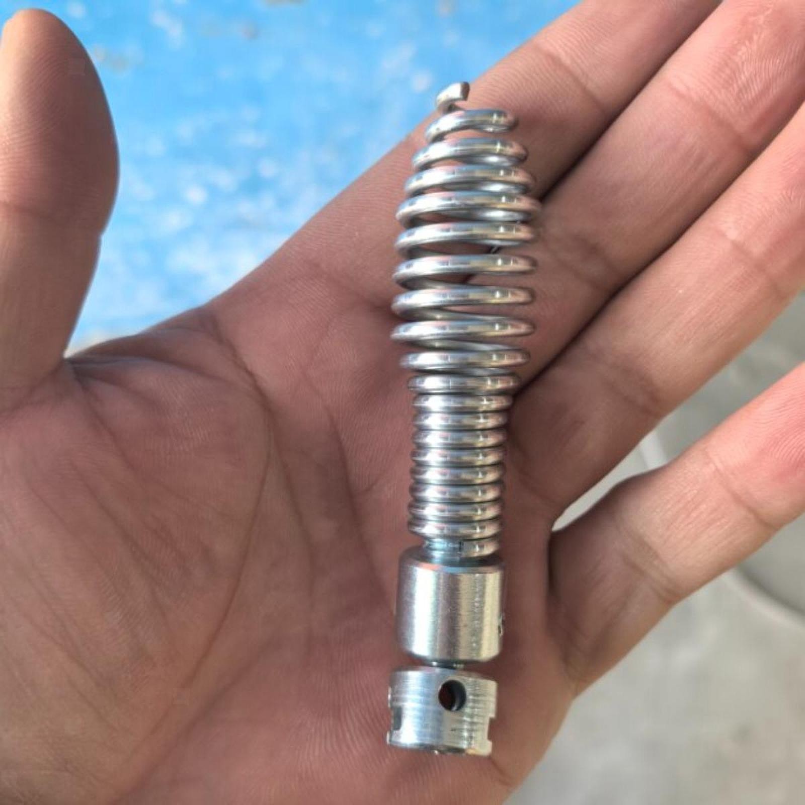 Metal Drain Cleaning Head, Versatile And Robust Attachment – ​​removes Any