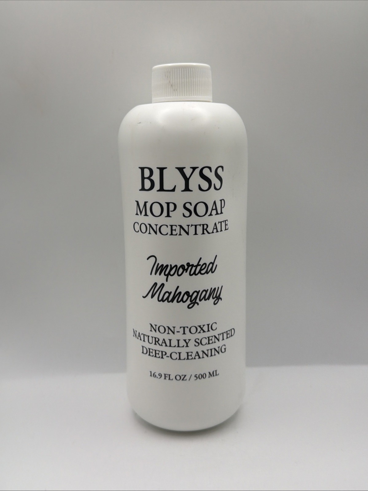 Blyss Mop Soap Imported Mahogany 16.9OZ. Sealed
