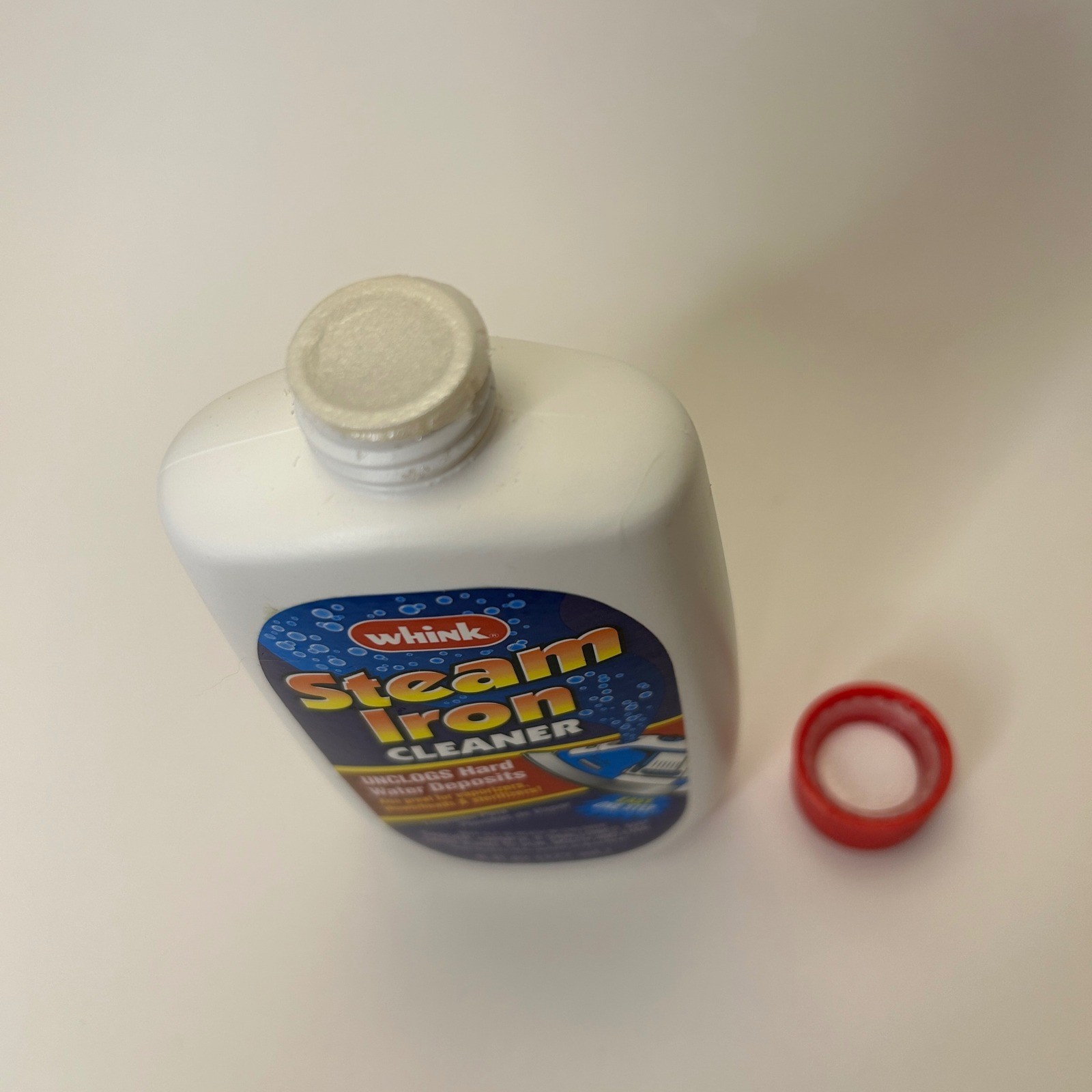 Whink Steam Iron Cleaner Unclogs Hard Water Deposits Discontinued 6 oz Unopened