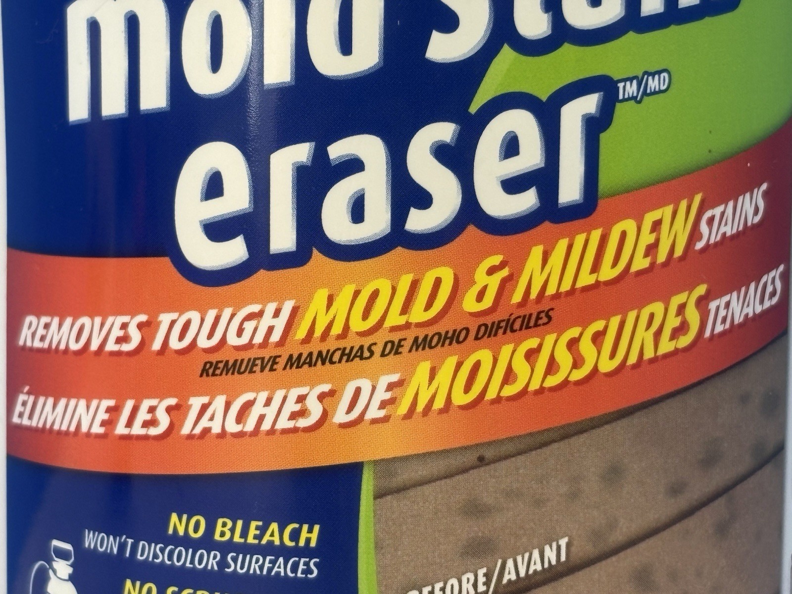 Concrobium Mold Stain Eraser 22.9 oz Eliminates Stains Powder DISCONTINUED