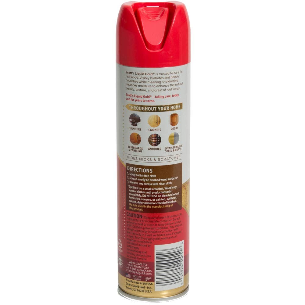 Wood Cleaner Preservative, 10oz, 11.5 Ounce (Pack of 1), Fresh Almond Scent