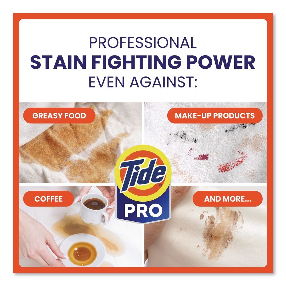 Tide Professional 80782106 Commercial HE Liquid Laundry Detergent (4/Carton) New