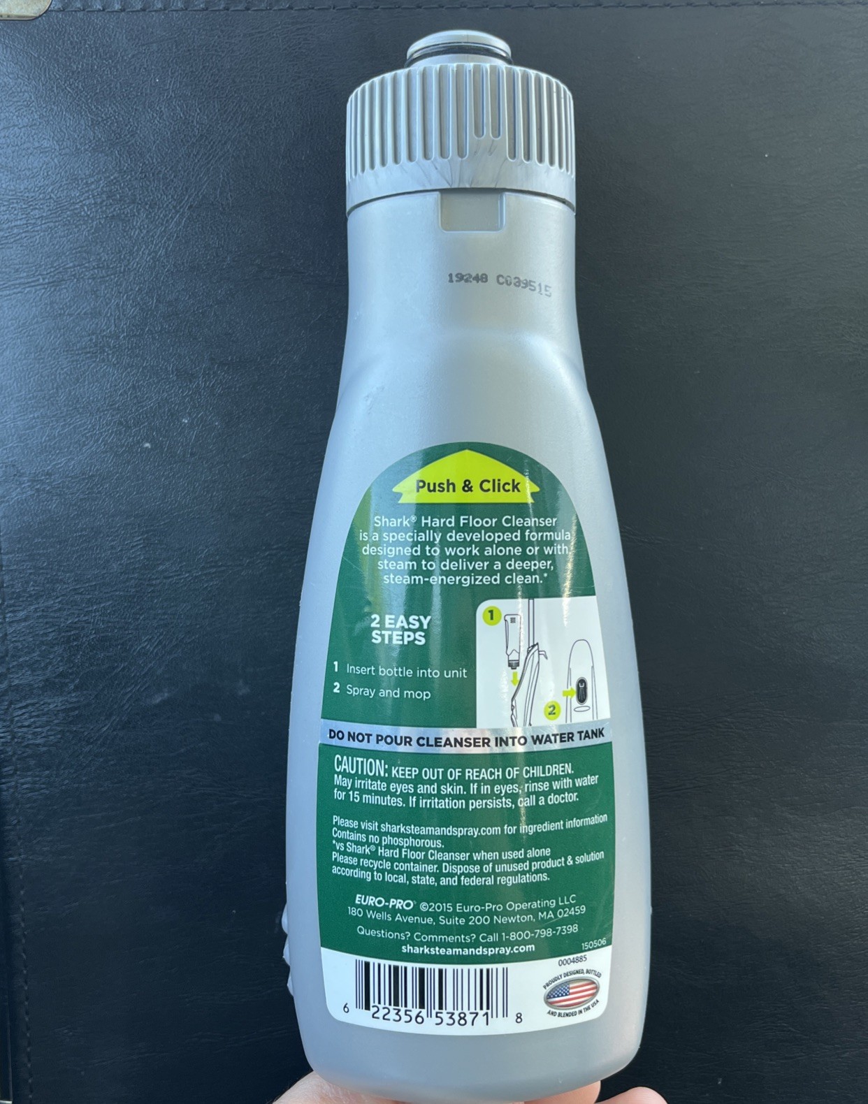 OEM Shark Hard Floor Cleanser Multi-Floor 20oz Waterfall Fresh Biodegradable New