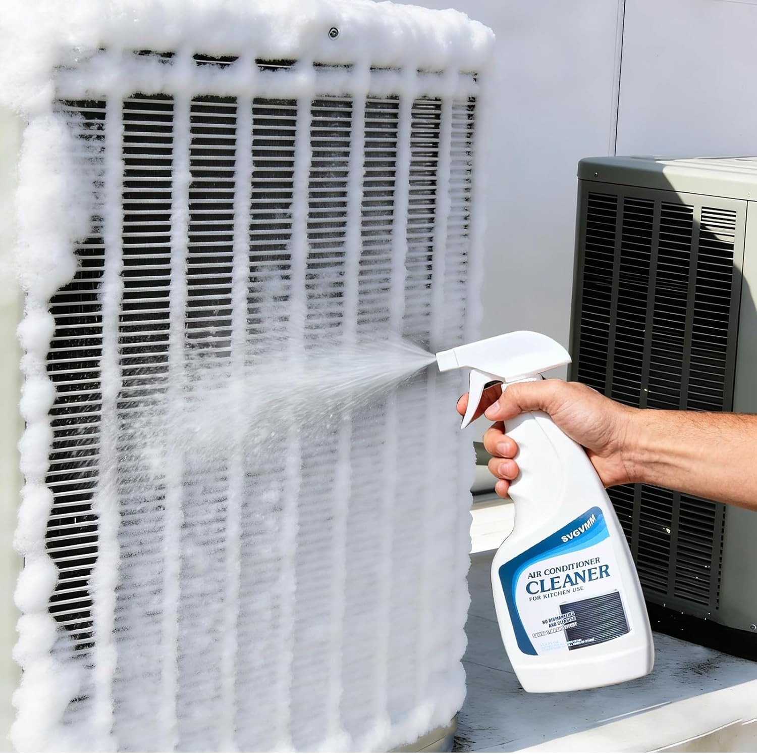 Air Conditioner Coil Cleaner, 17.6 Fl Oz, 2 Pack Foaming Coil Cleaner