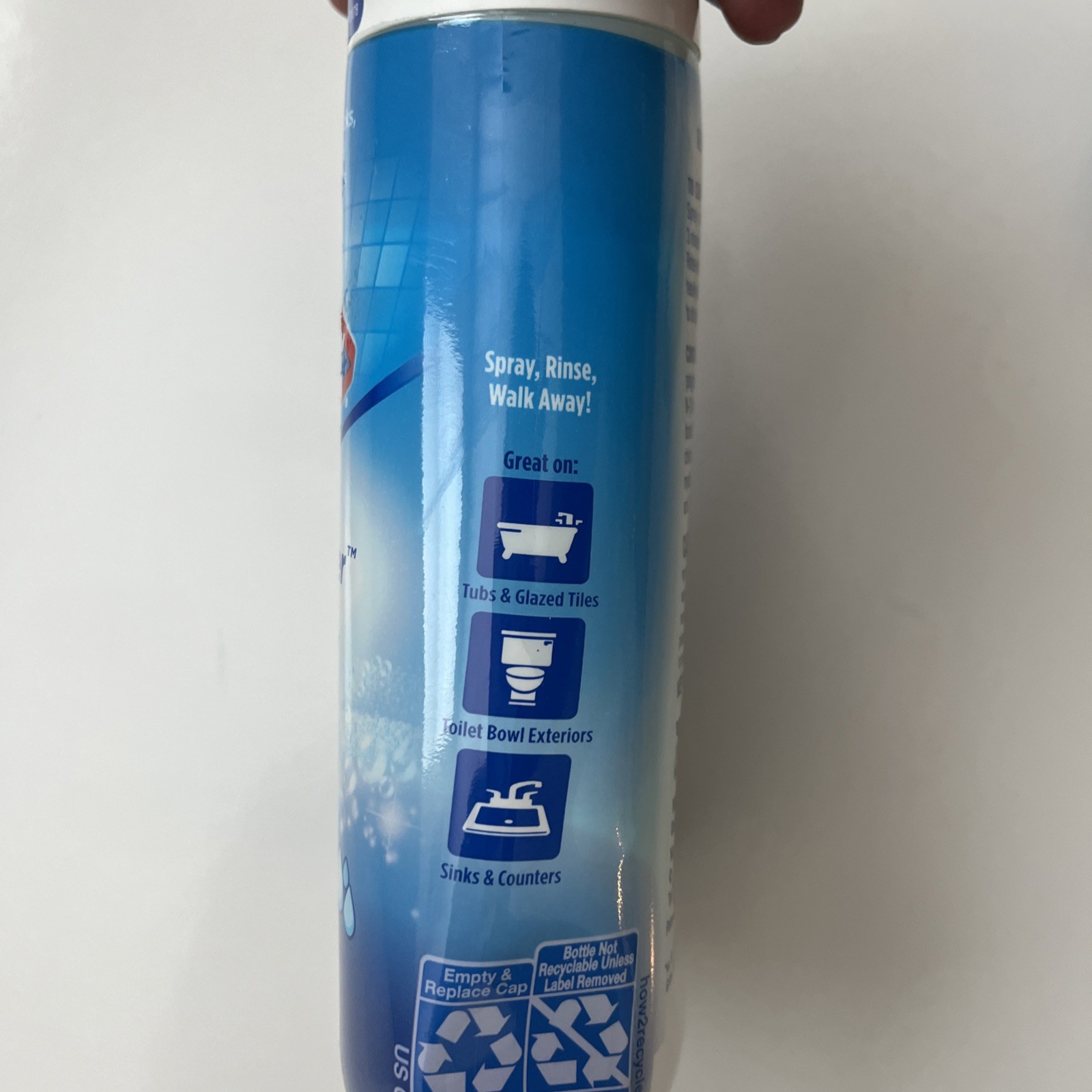 Clorox Bathroom Ultra Foamer, Cleaner Spray Refill, Rain Clean, 16oz Lot Of 3