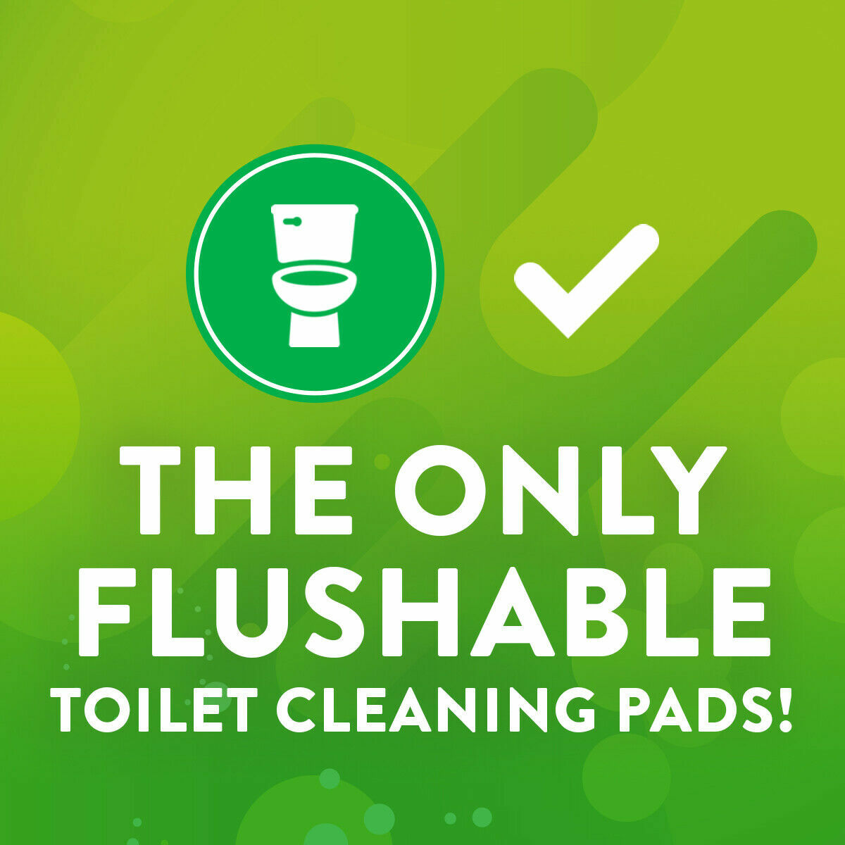 40-Pk~ Scrubbing Bubbles FRESH BRUSH Flushable Pads Toilet Cleaning Refill Heads
