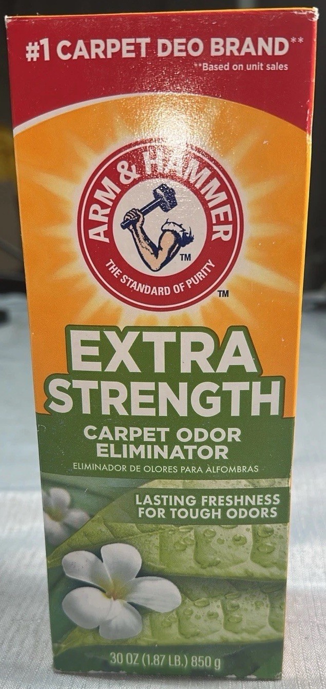 Arm & Hammer Carpet Odor Eliminator 30 oz. Box (Extra Strength) (2-Pack) – NEW