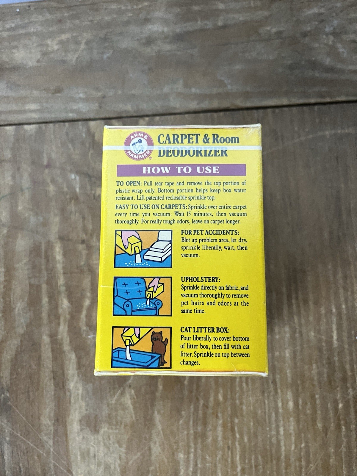 Vintage 1990 Arm And Hammer Capet & Room Deodorizer Potpourri 7oz NOS
