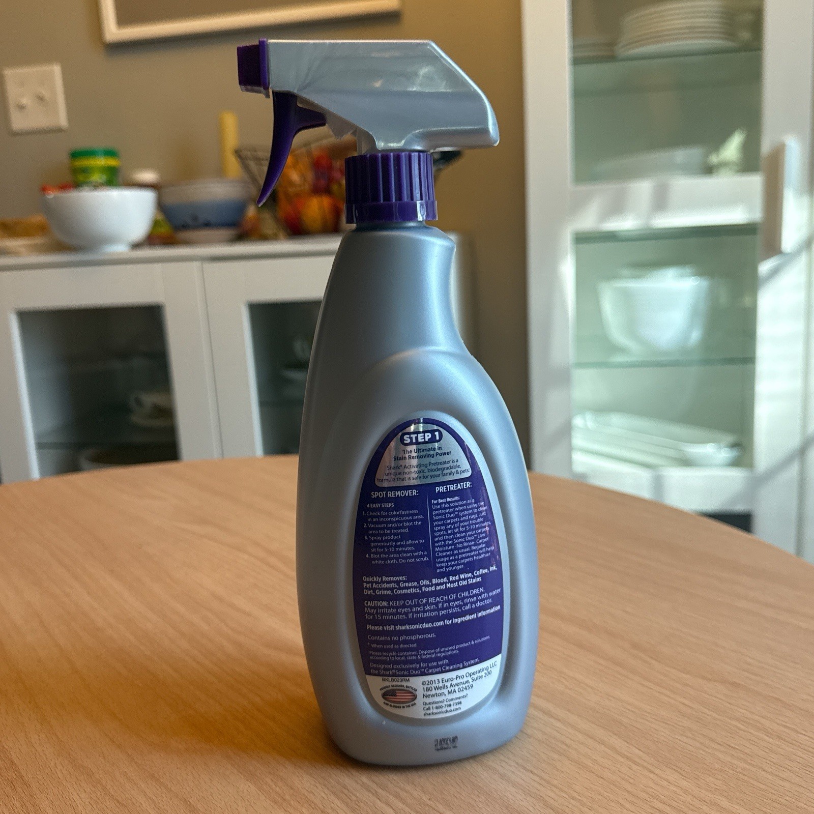 Shark Sonic Duo Activating Pretreater Carpet Stain & Odor Remover 23 Oz 75%+
