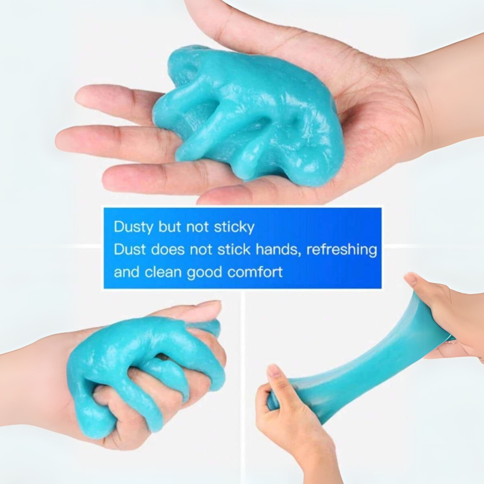 1 Pc Cleaning Gel Car Magic Dust Remover Glue Keyboard Cleaner Multi-Use Gel