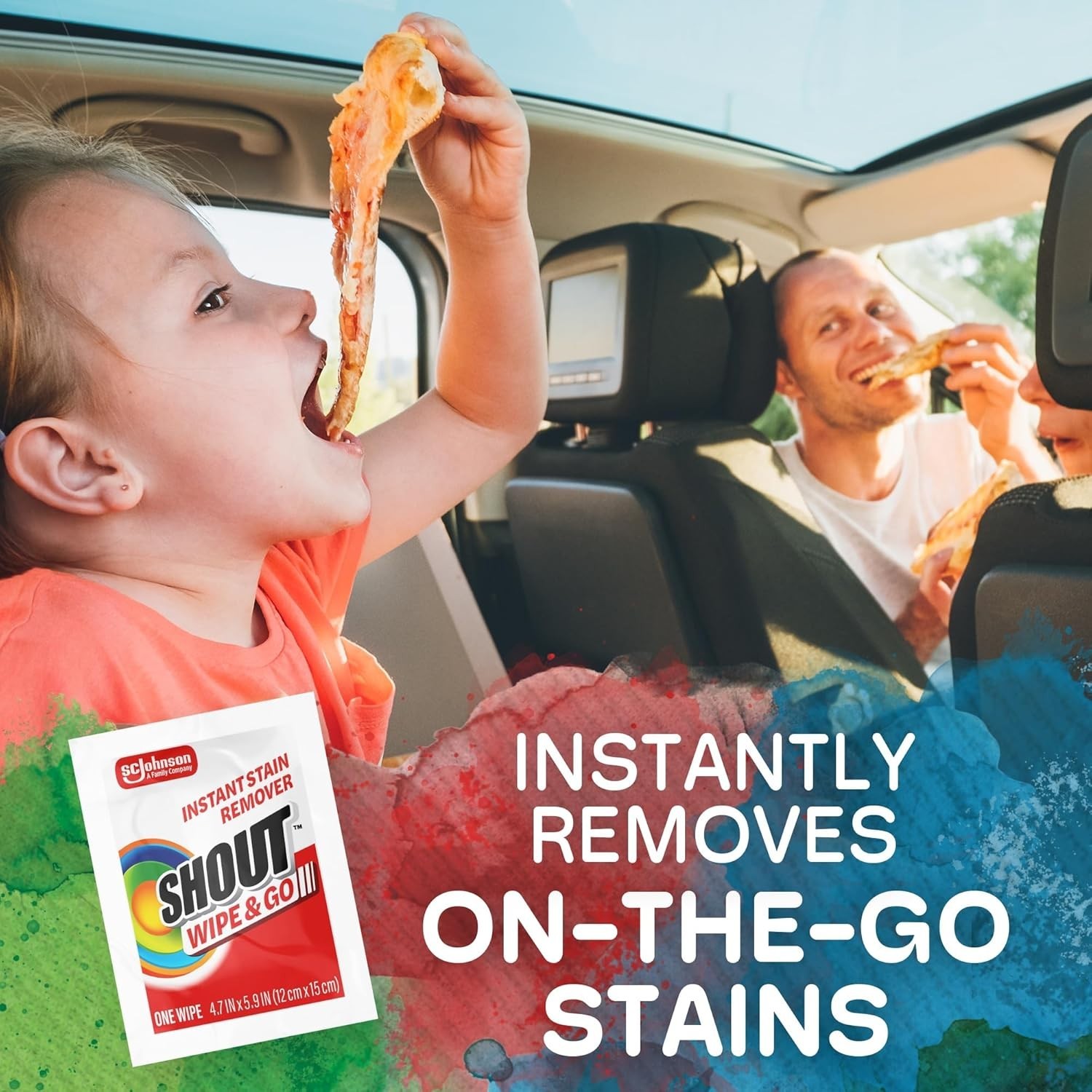 Portable Stain Removing Wipes – Dye-Free & Fragrance-Free, Perfect for Travel
