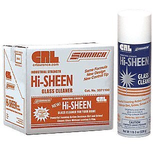 Hi Sheen Glass Cleaner Industrial Strength Streak Free Shine for Homes and Shops