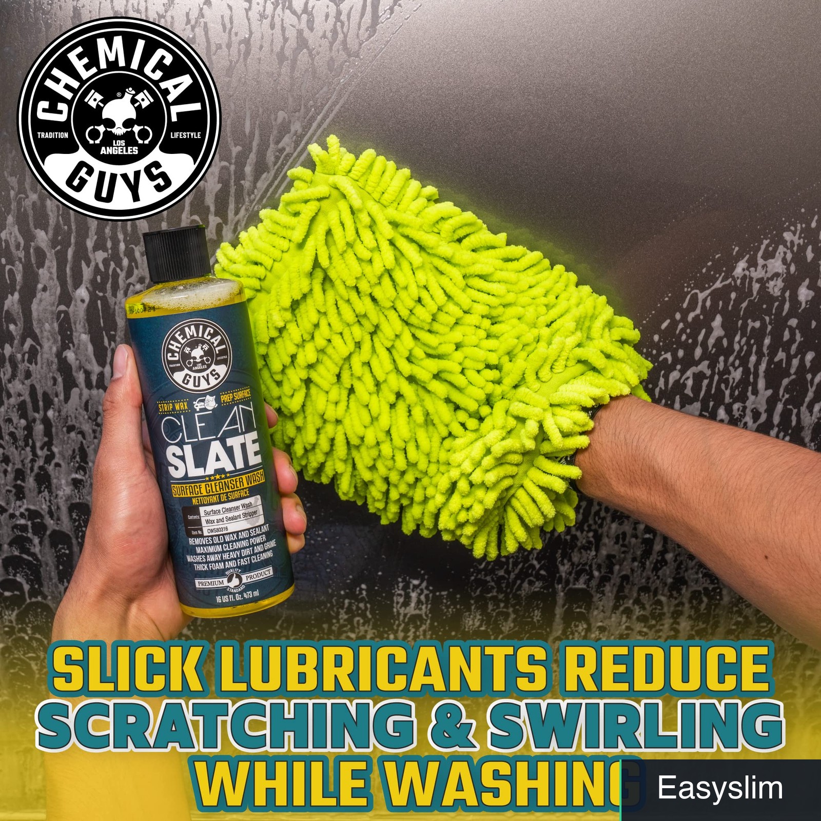 Car Wash Soap Deep Surface Cleaner Old Wax Sealant Removal 16oz
