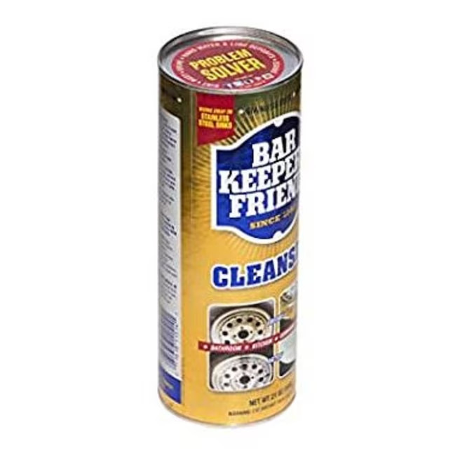 Bar Keepers Friend 21-oz Powder All-Purpose Cleaner Polish Cleanser Home Kitchen