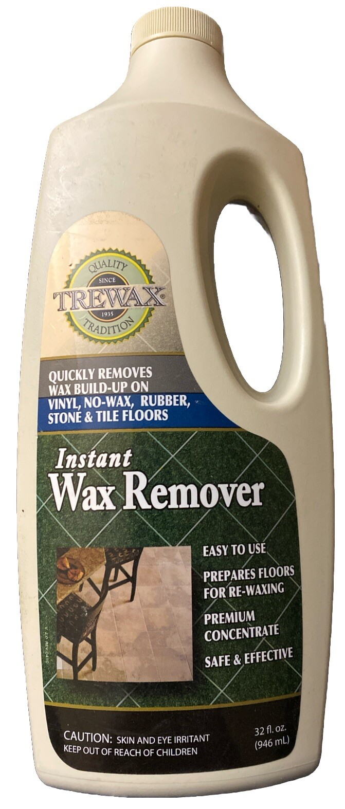 Trewax 887045027 Instant Wax Remover 32 fl oz.