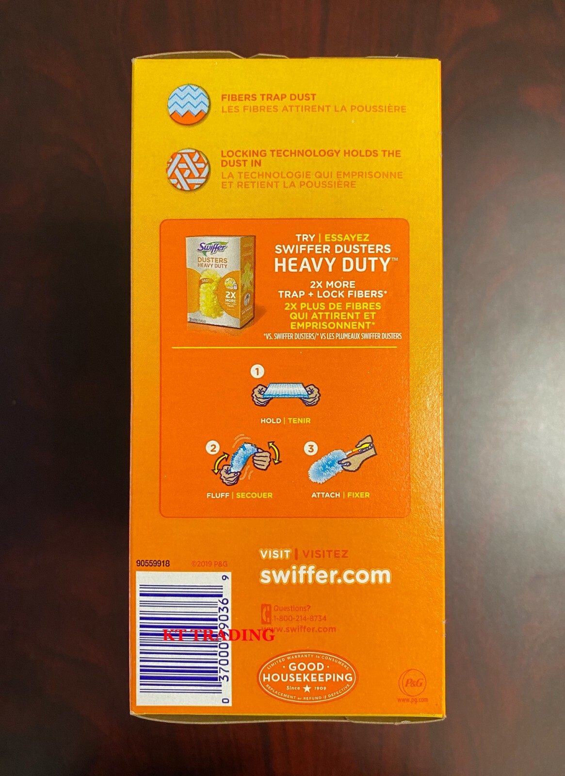 Swiffer Dusters 180 Degree Multi Surface Trap & Lock Dirt Unscented Refills 18ct