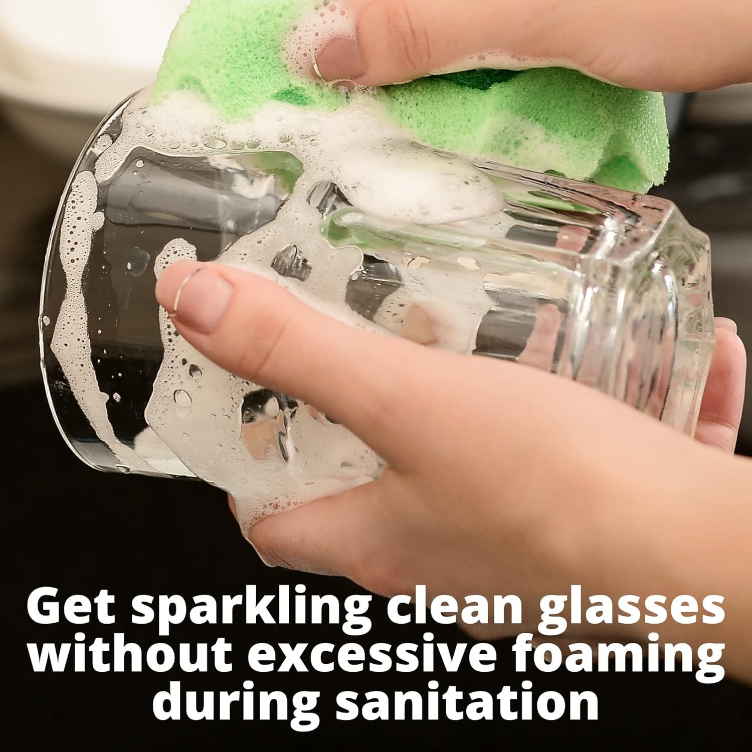 BEER CLEAN 990224 Low Suds Glass Cleaner, Restaurant Barware & Glassware Clea…