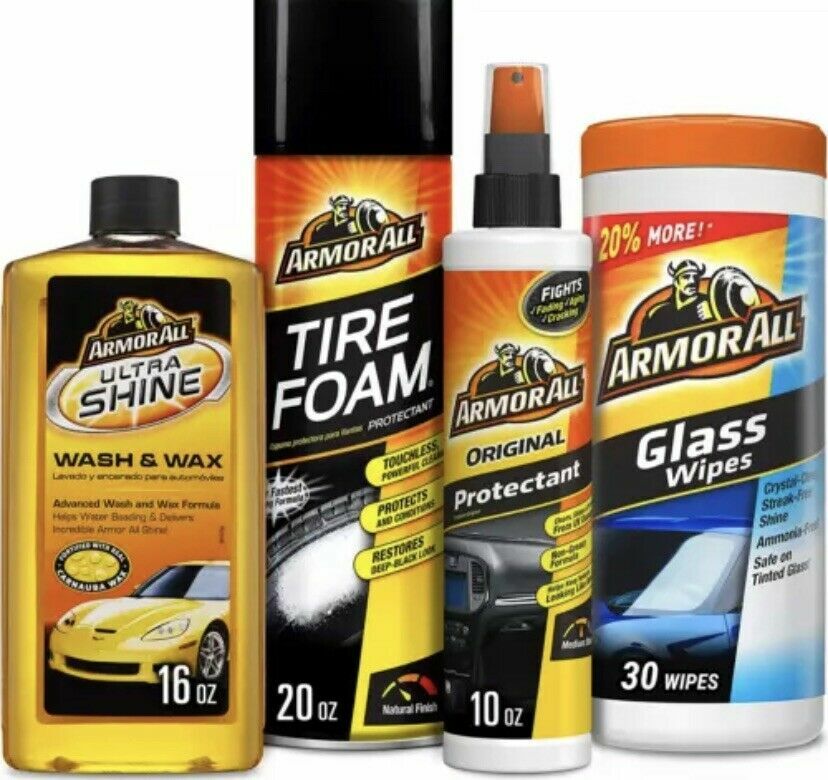 ARMOR ALL car care gift pack with bonus air freshener NEW!
