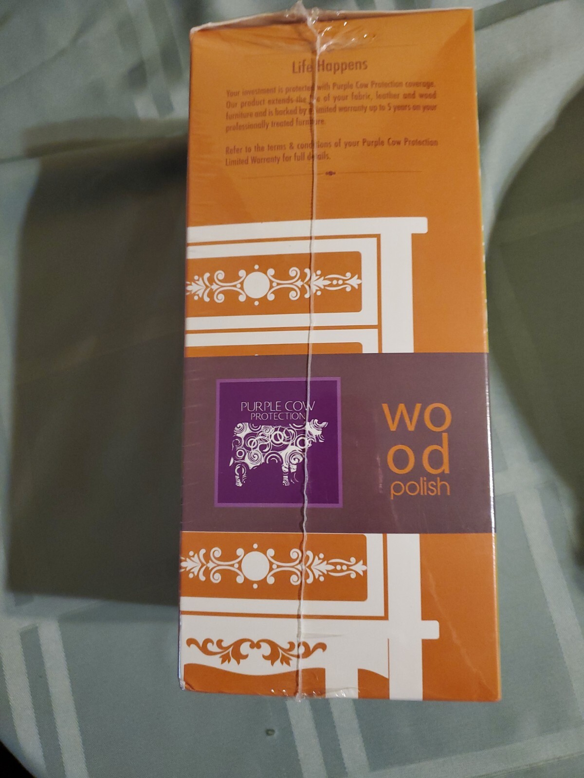 Purple Cow Fabric Leather Wood Cleaning Kit Protector 5 Piece NEW