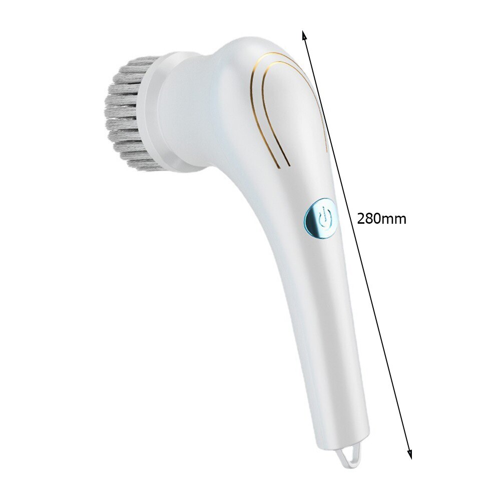 Multifunctional Electric Cleaning Brush USB Charging Bathroom Kitchen Cleaning