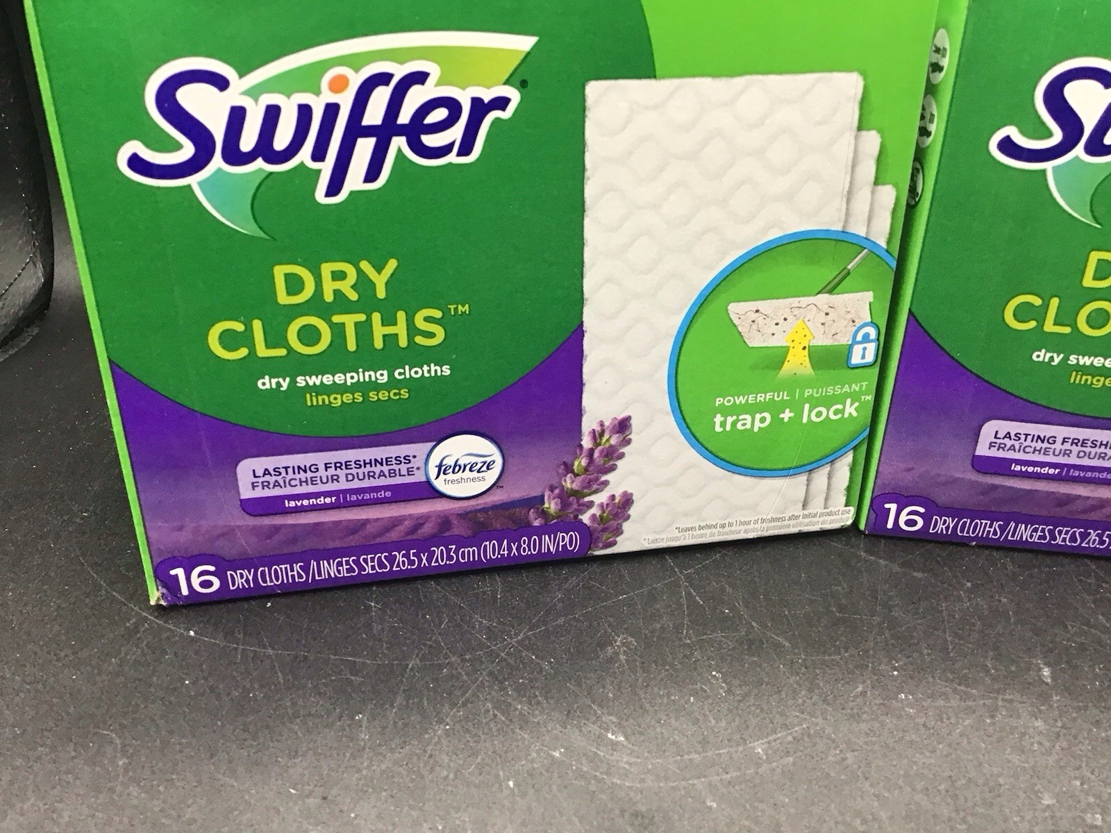 Swiffer Dry Sweeping Cloths Lavender Scent 16 Dry Cloths 2 Pack