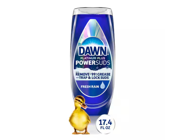 Platinum Plus PowerSuds EZ-Squeeze 17.4 oz. Fresh Rain Scent Hand Dish Soap