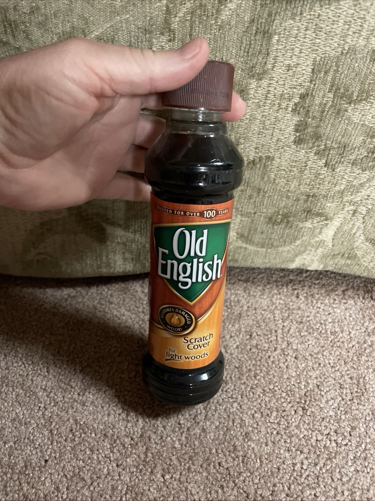 Old English Wood Scratch Cover, Light Woods 8 Oz. Bottle Restores Damaged Wood
