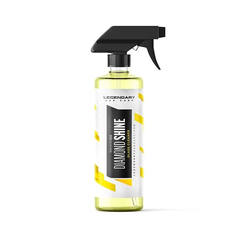Legendary Diamond Shine Glass Cleaner – No-Streaks – Added Clarity – Tint Safe –