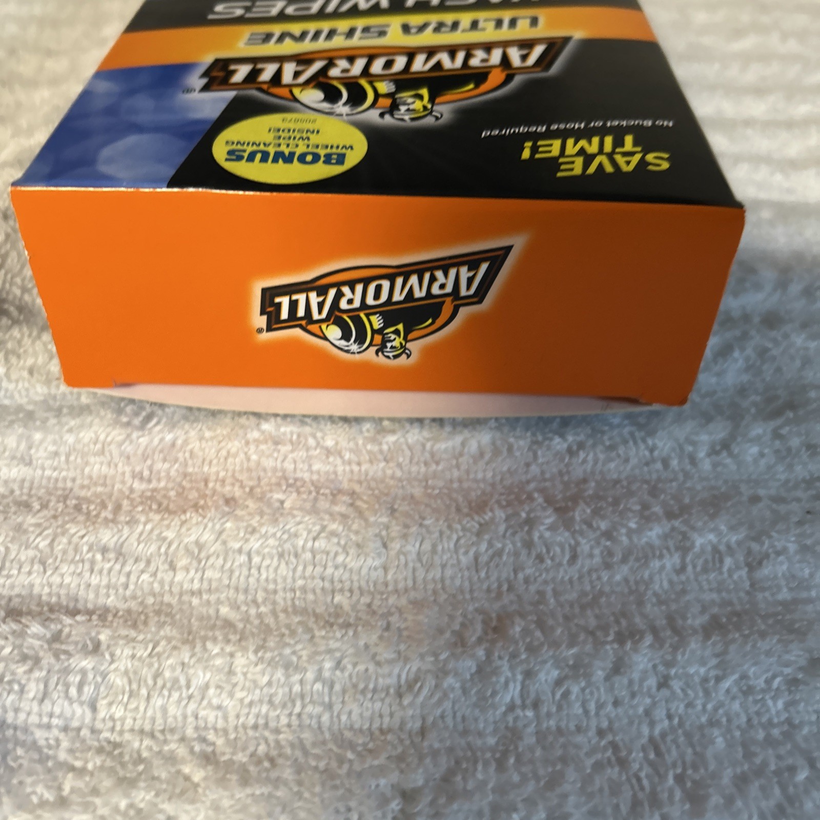 Armor All Ultra Shine Car Wash Wipes 12 XL 10×15 Wipes New In Box