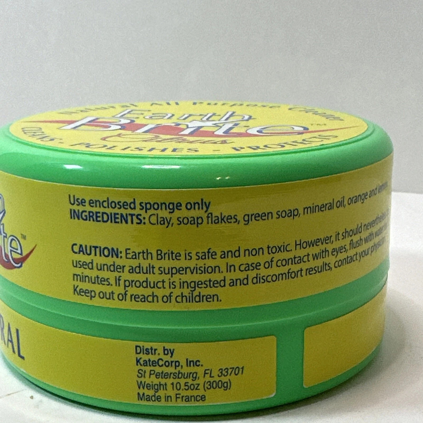 Earth Brite Natural All Purpose Cleaner 2 X 10.5 oz 300 gr (600gr) New. CITRUS