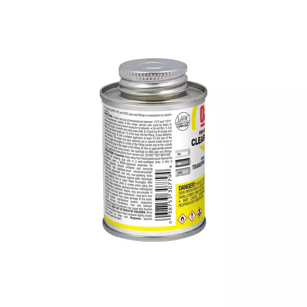 8 Oz. Clear All-Purpose Pipe Cleaner