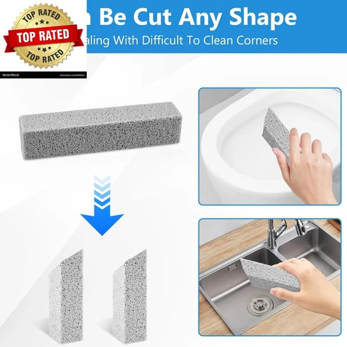 20 Pack Pumice Stone Toilet Bowl Cleaner, Pumice Stone for Cleaning Stick