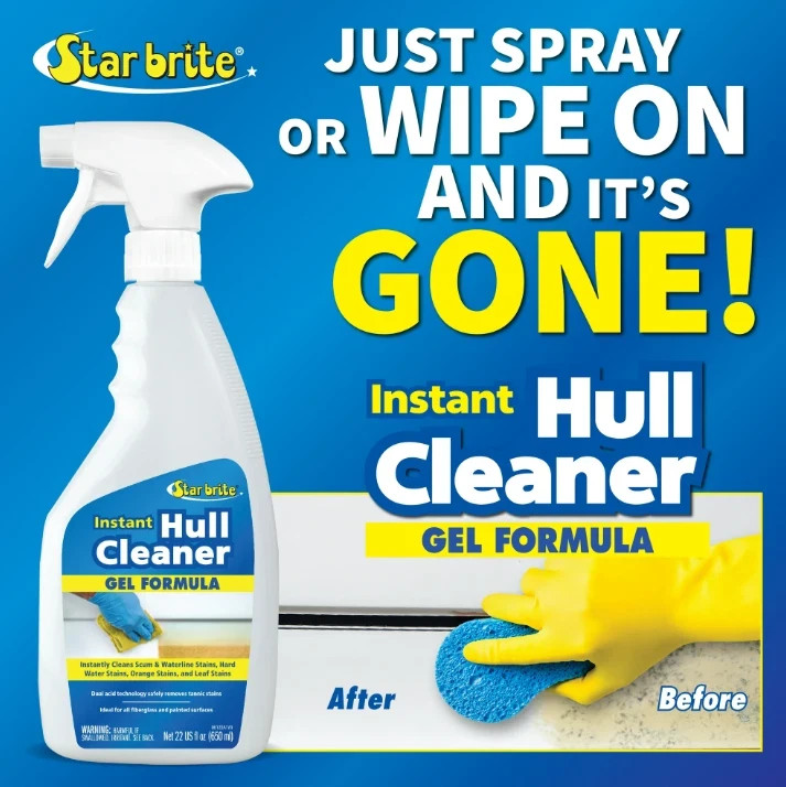 PACK OF 2 STAR BRITE Instant Hull Cleaner – Easy to Use Formula 32 OZ