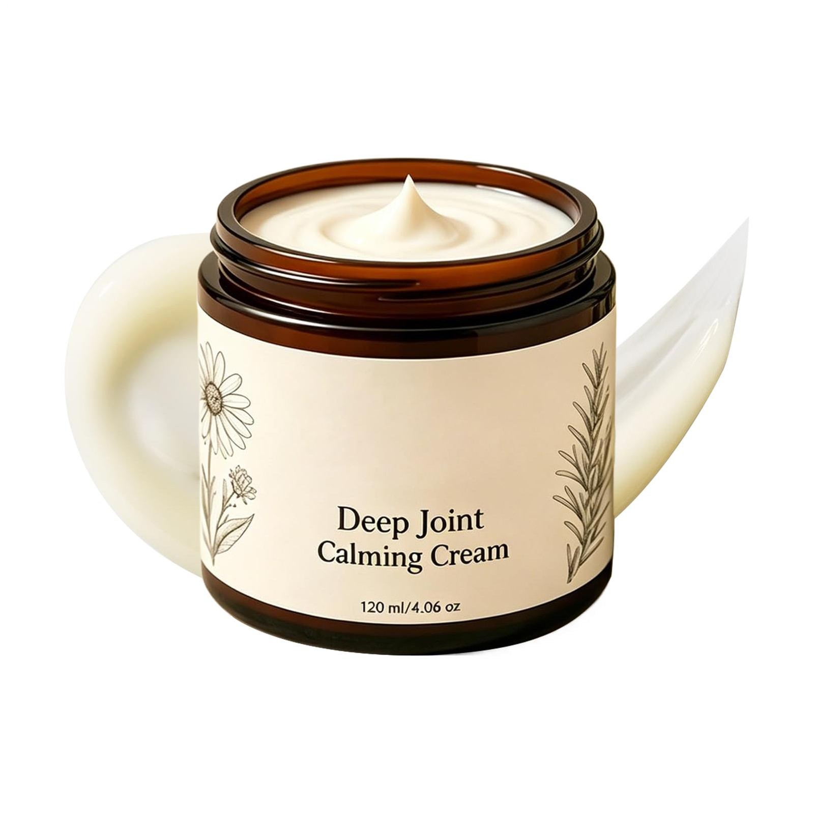 Nepimi Organics Deep Joint Calming Cream,Moisturizing Massage Topical Body Cream