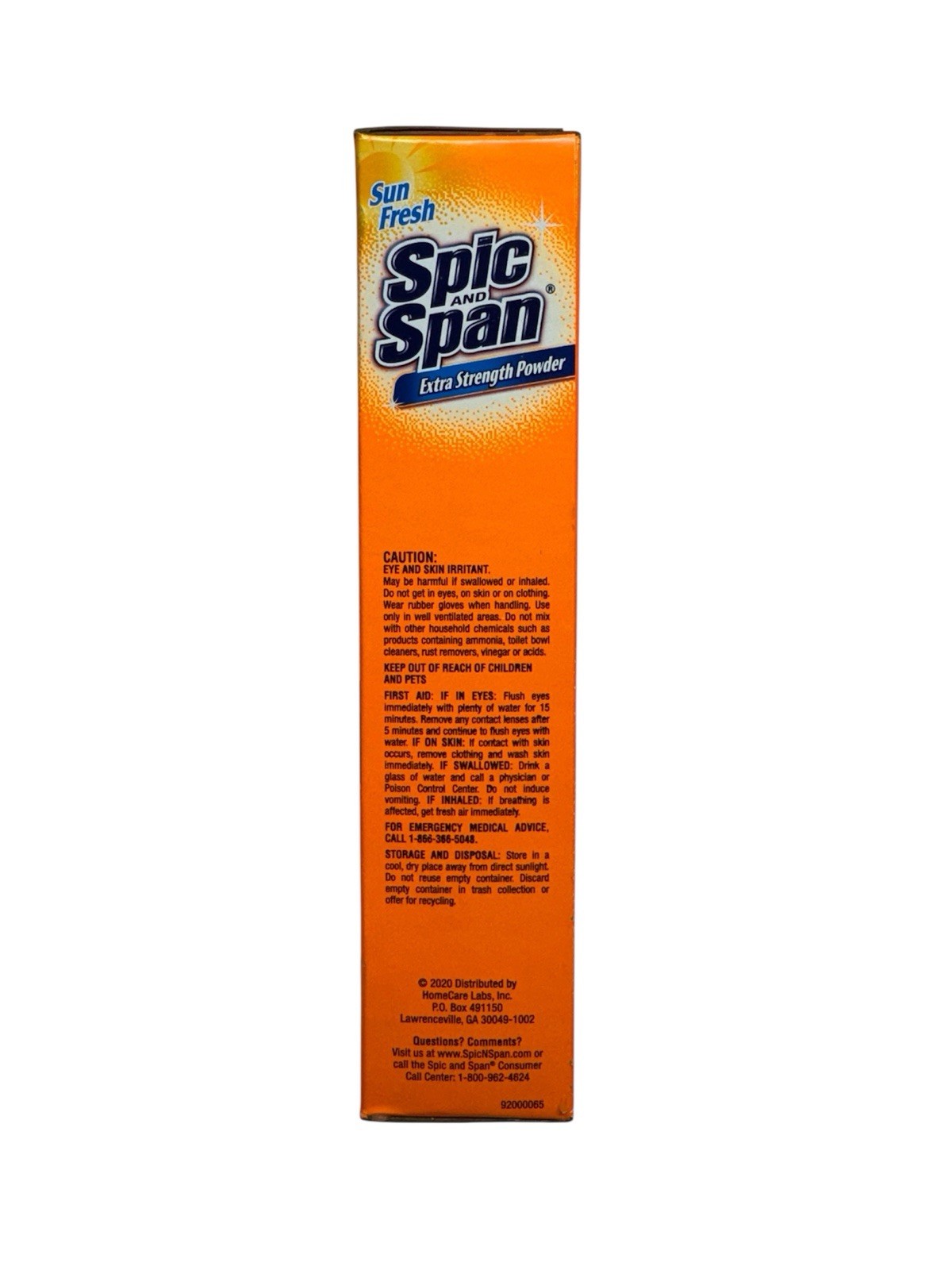 Spic and Span Extra Strength Powder Sun Fresh 27 OZ 1Lb 11Oz Discontinued