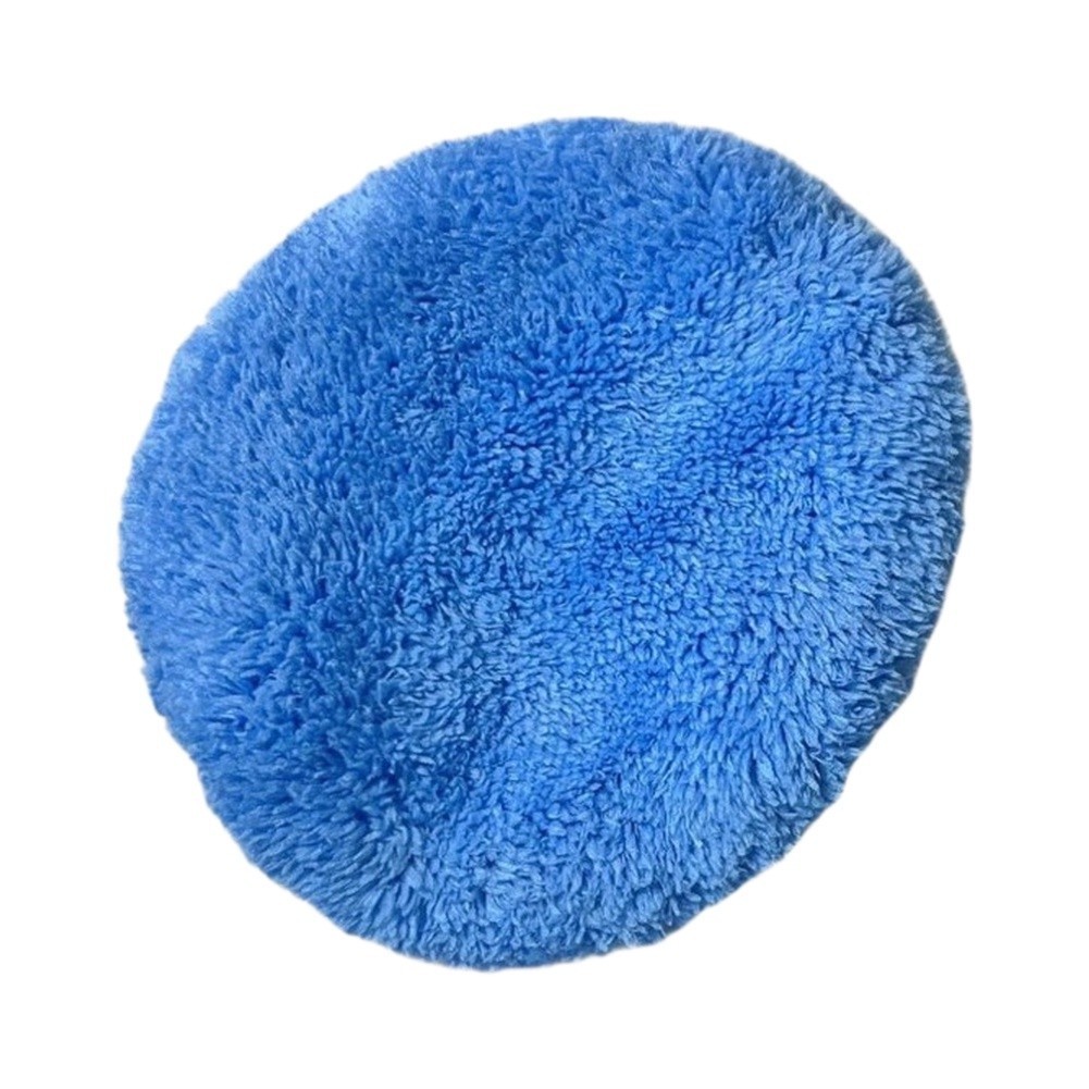 Round For Window Cleaner Robot Replacement Pads Microfiber 12 Pieces Blue